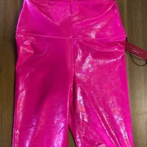 Carbon38 oil slick 7/8 leggings